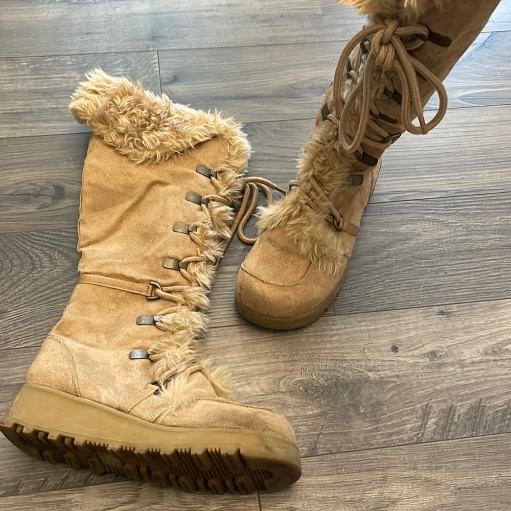 Bamboo Calf Boots